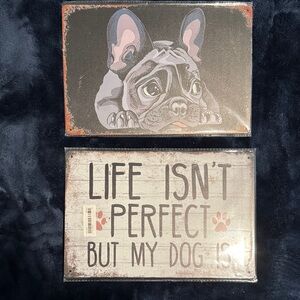 French Bulldog Wall Art Set